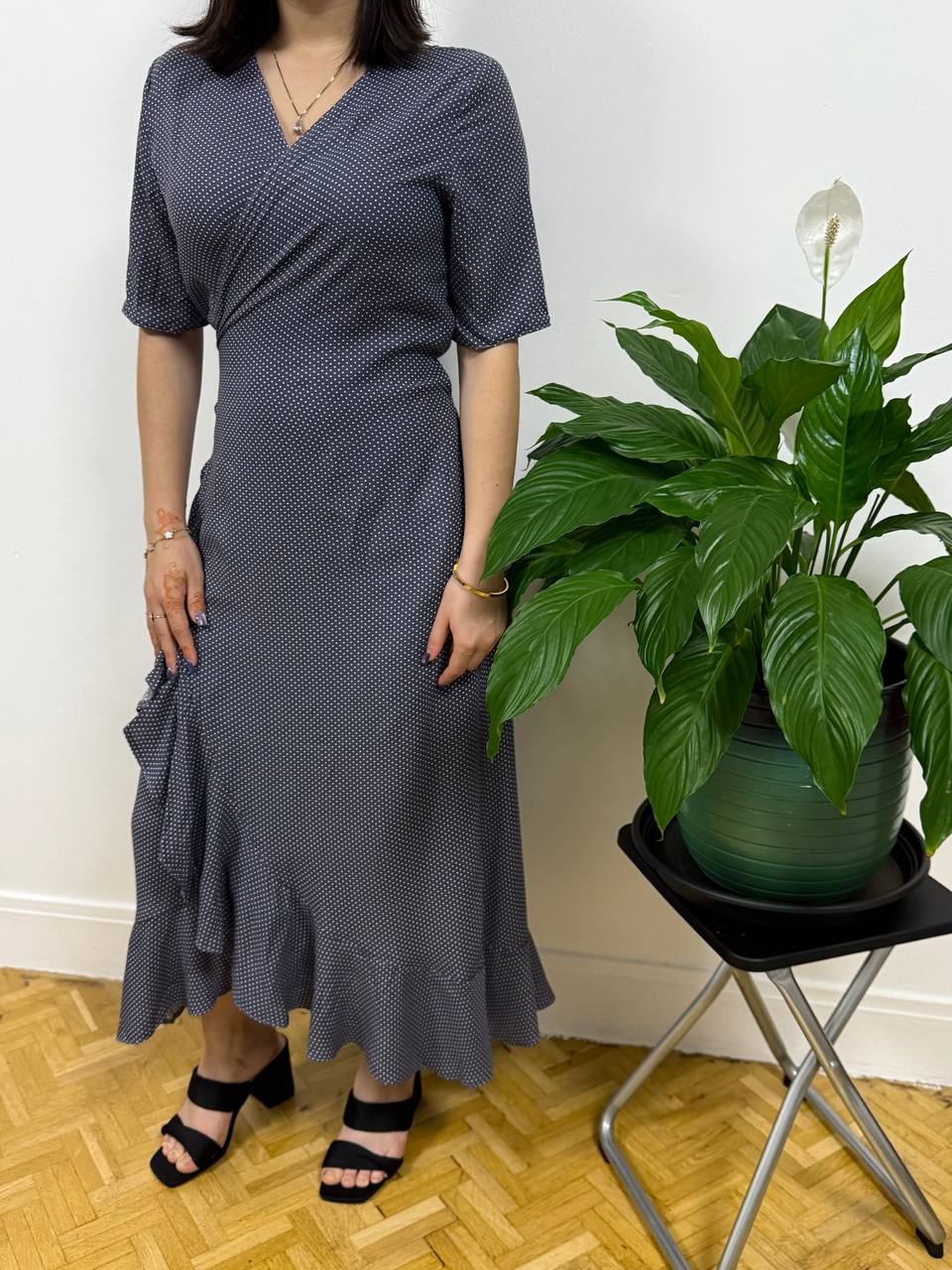 Grey Star Dress