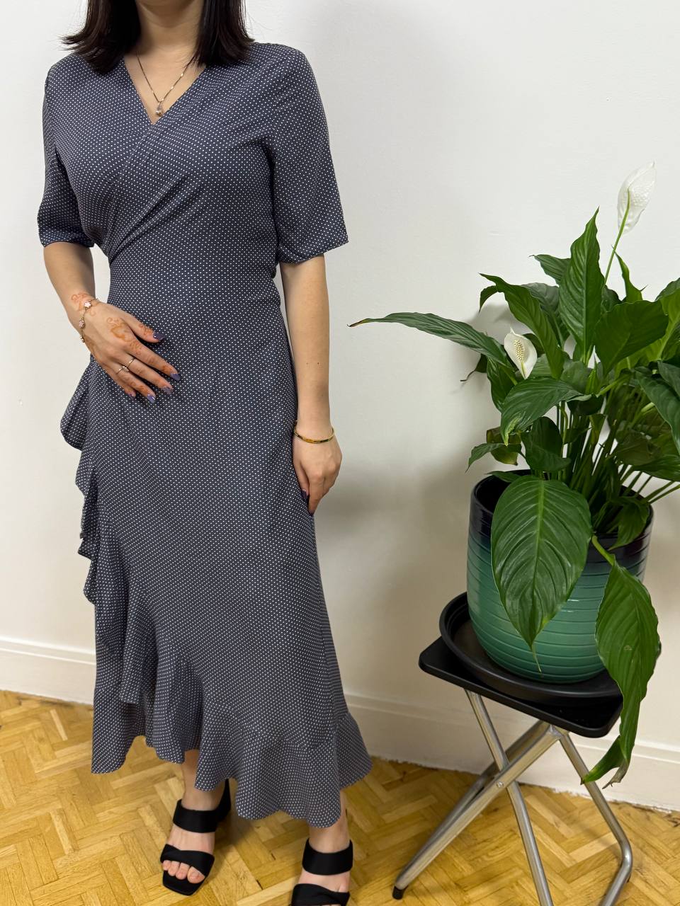 Grey Star Dress
