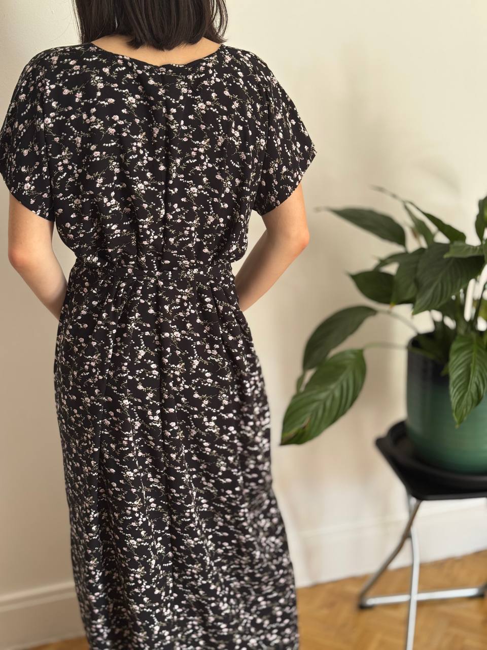 Midnight Rose Dress