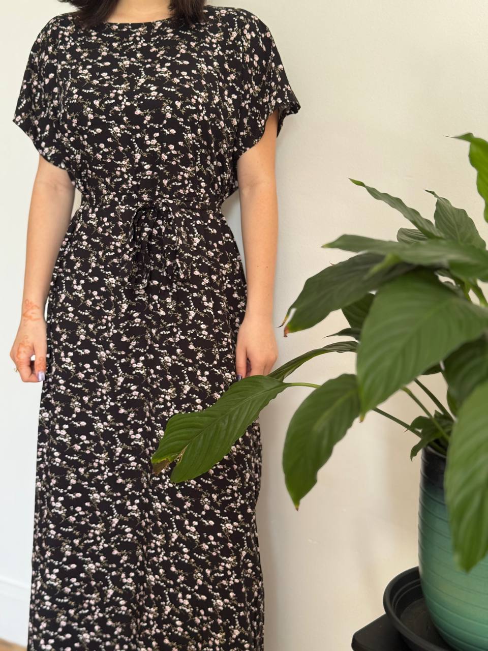 Midnight Rose Dress