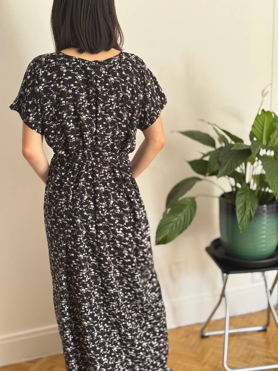 Midnight Rose Dress