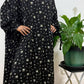 Robe Florale Noire