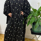 Robe Florale Noire